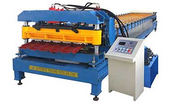 Step Tile Roll Forming Machine