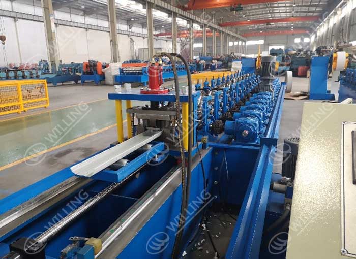 Canada roll forming machine for swimming pool project