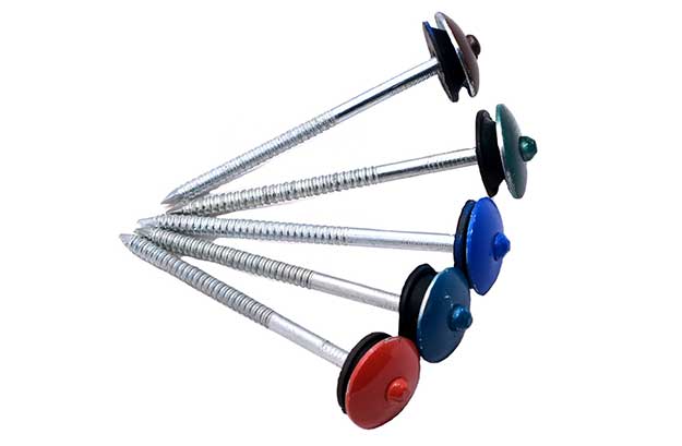 Roofing nails, Umbrella head roofing nails, Twisted shank roofing nails,  Corrugated nails - WILLING INT'L