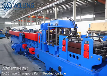 C&Z Steel Purlin Roll Forming Machine