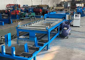 Leveling Cut to Length with Auto Stacker Line