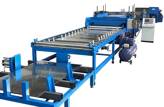 cut to length with auto stacker 1
