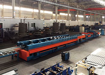 Fully automatic cable tray production line