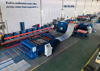 slitting and cut to length machine