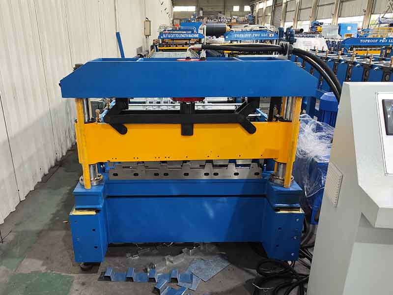 Steel Floor Deck Cold Roll Forming Machine