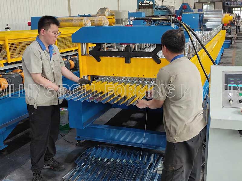 Corrugated Sheet Roll Forming Machine
