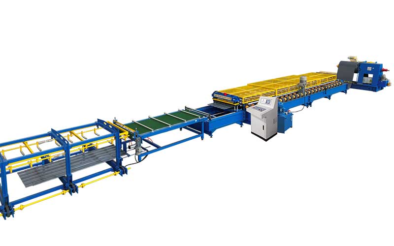 High-Speed Wall & Roofing Forming Line